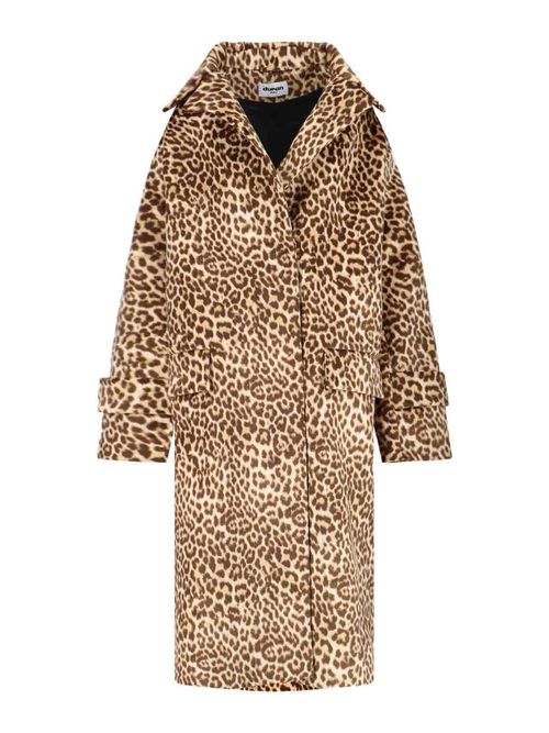 Maxi animalier coat