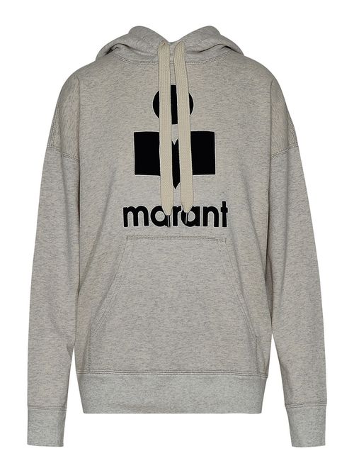 Mansel sweatshirt in gray cotton blend