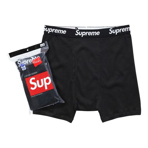 Hanes Boxer Briefs 4 Pack 'Black'