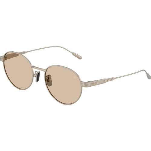 Moncler Unisex Moncler ME4006TD SUBTILA 100393 Gafas de sol Titanio Bronce Marrón Redonda Norma