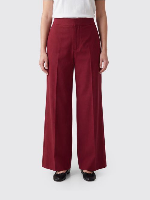 Pants Woman color Red