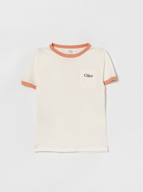 T-Shirt CHLOÉ Kids color White