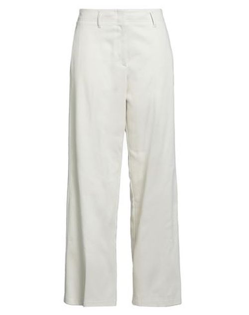 Forte_forte Woman Pants Off white Size 1 Cotton, Polyamide
