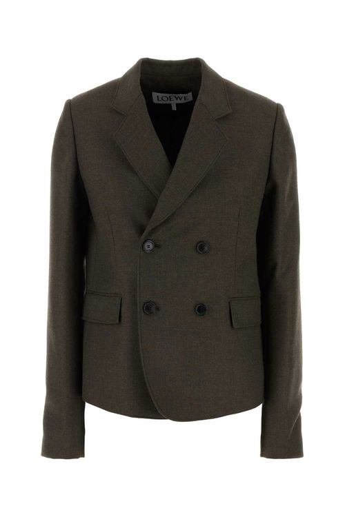 Brown Wool Blazer