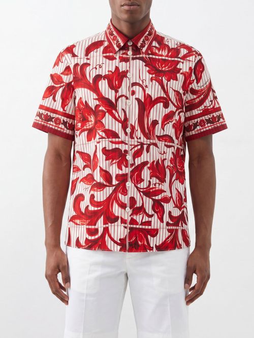 Shirt Men color Red