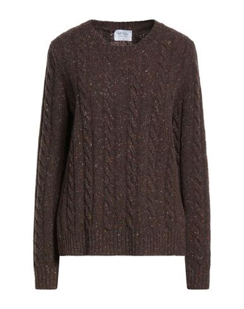 Woman Sweater Dark brown Size XL Wool, Cashmere