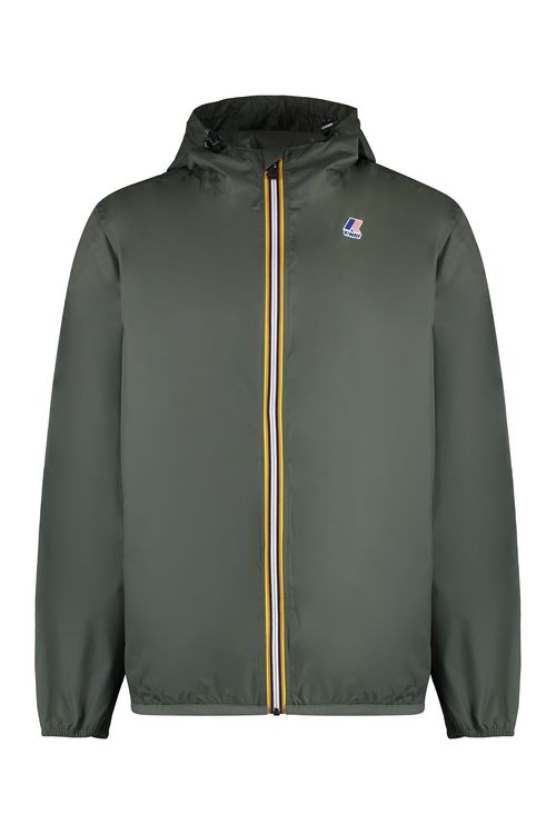 Hooded Nylon Jacket - Packable Design