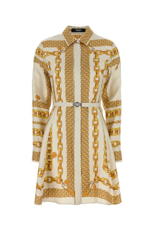 Printed Silk Dress