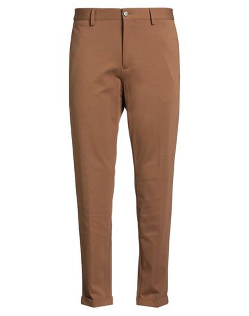 Man Pants Camel Size 38 Cotton, Polyamide, Elastane