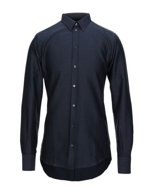 Man Shirt Blue Size 15 Cotton