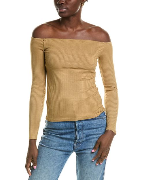 Off-the-Shoulder Shirt