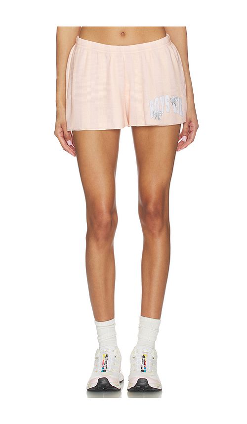 Boys Lie Sunshine And Rainbows Kimmy Shorts in Peach,Nude. XS. Also in L, M