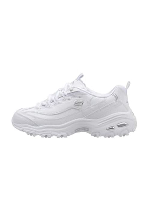 Skechers Sport womens D'LITES FRESH START Memory Foam Lace-up Sneaker