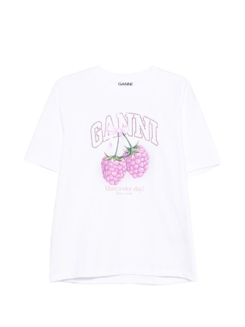 Raspberry Cotton T-shirt