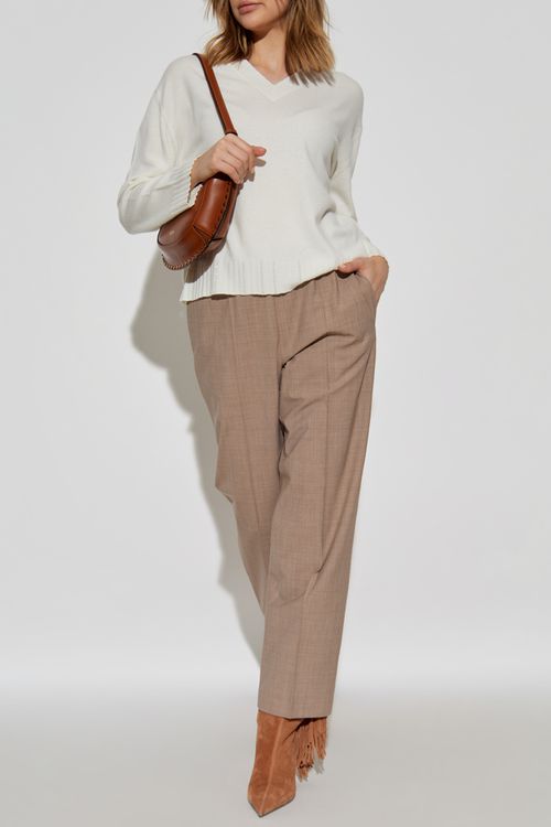 Fabiana Filippi Wool Sweater, Women's, Cream
