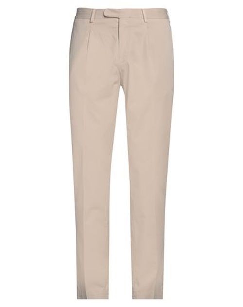 Man Pants Sand Size 36 Cotton, Silk, Elastane