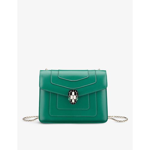 Womens Green Serpenti Forever Leather Cross-body bag 