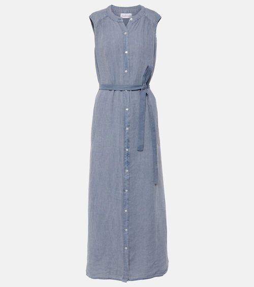 Luna linen maxi dress