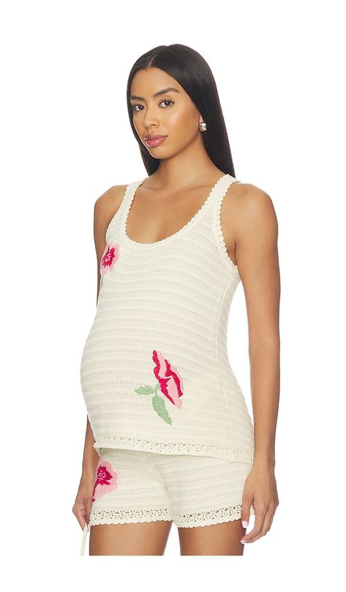 HATCH The Cecilia Tank Top in Sand. L also in XS