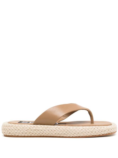 Bianca thong-strap sandals - Brown