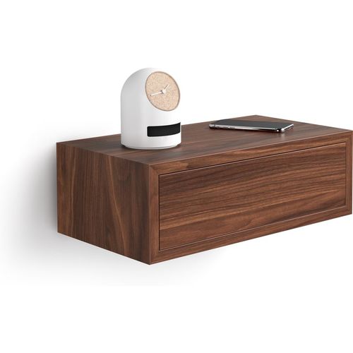 Riccardo Floating nightstand, Walnut
