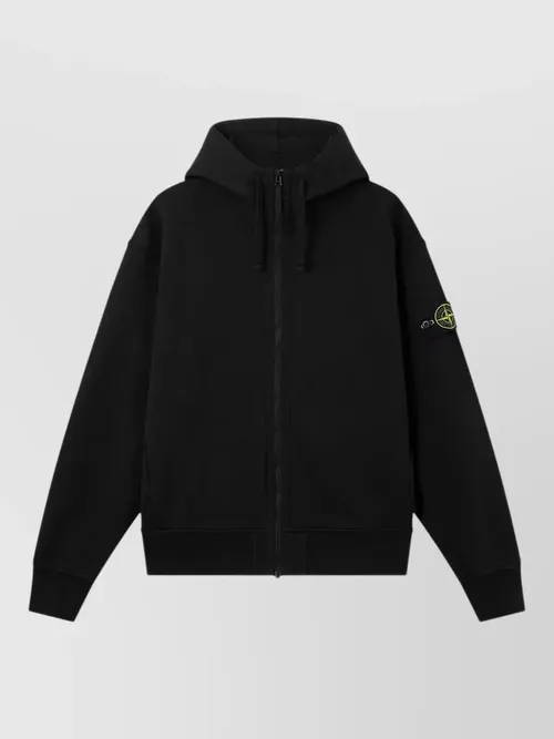 Stone Island - hooded jacket double layer hood