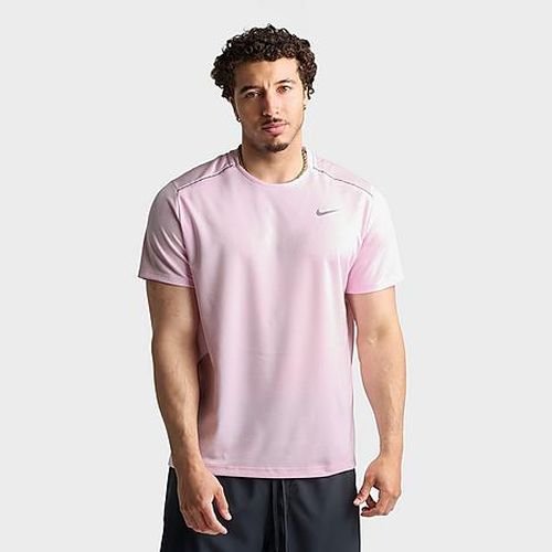 Men's Miler Dri-FIT Running T-Shirt in Pink Foam