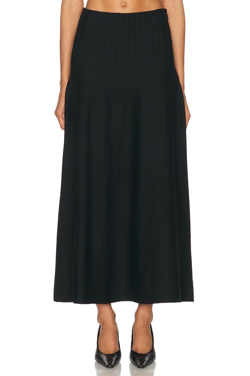 Gabriela Hearst Annamaria Skirt in Black - Black.  XS also in
