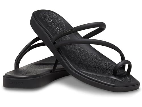 Crocs Women's Miami Toe Loop Sandal Black