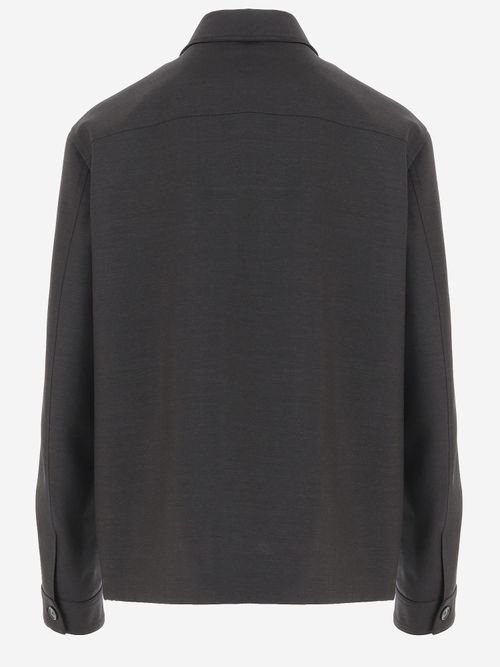 Wool Jacket — Black