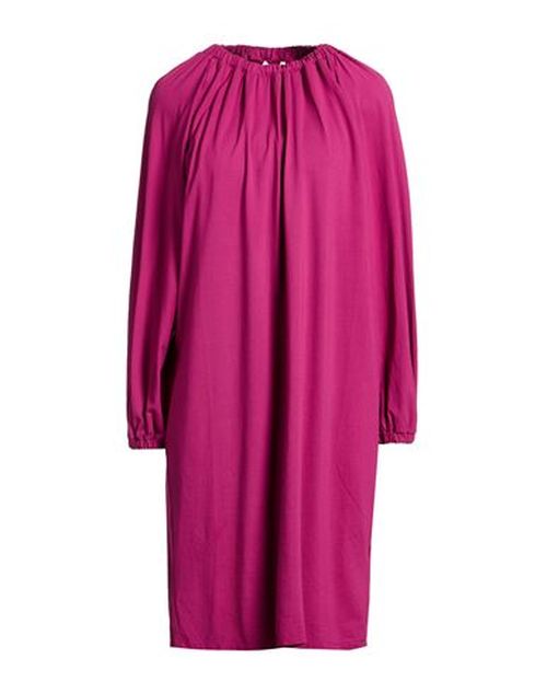 Woman Mini dress Mauve Size 8 Cotton, Elastane