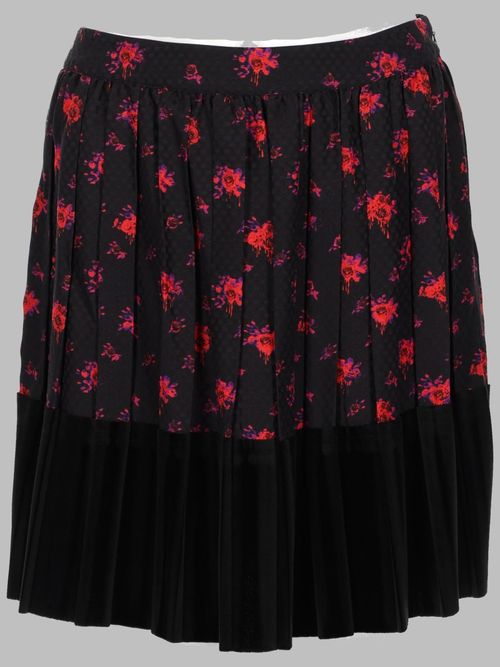 Mcq Alexander Mcqueen Gonna In Seta Con Stampa