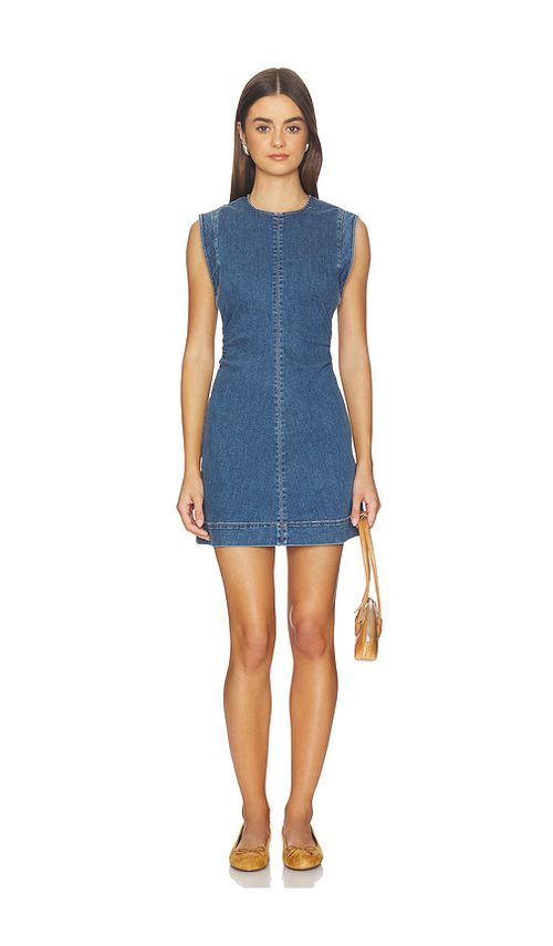 Veronica Beard Imara Mini Dress in Blue. - 0 also , 10, 2, 4