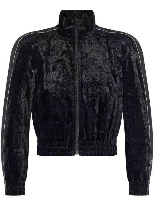 Velvet cardigan - Black