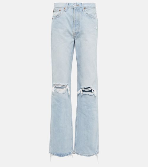 '90s high-rise straight jeans