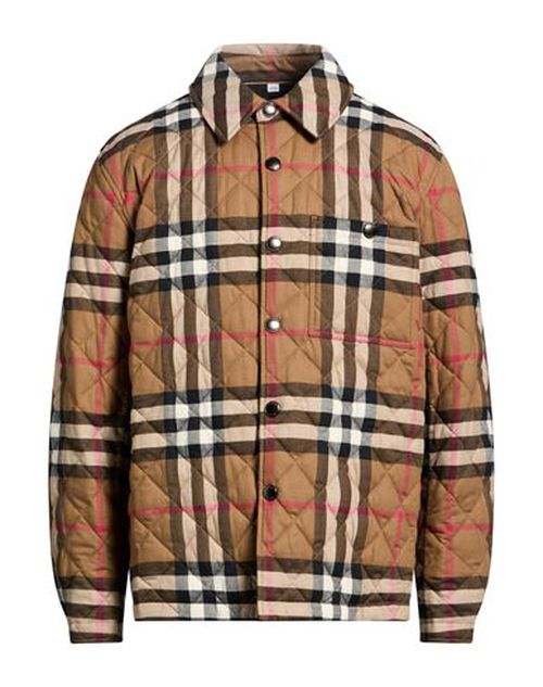 Man Jacket Camel Size L Cotton