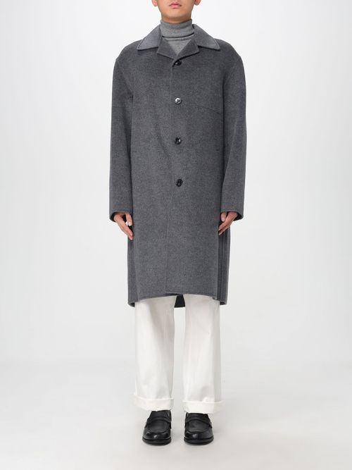 Coat Men color Grey