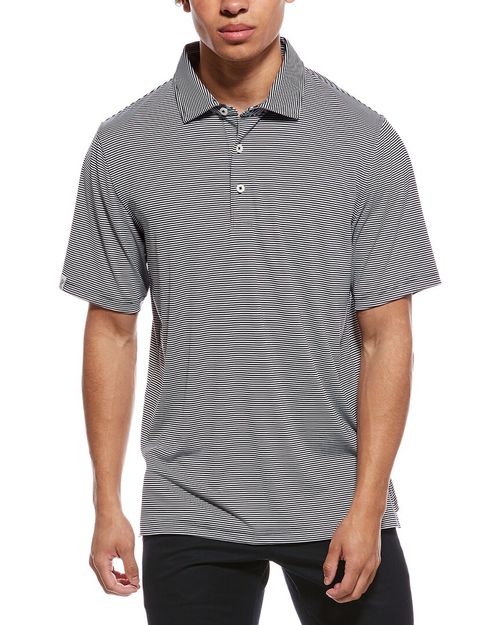 Brunch Micro Stripe Polo Shirt