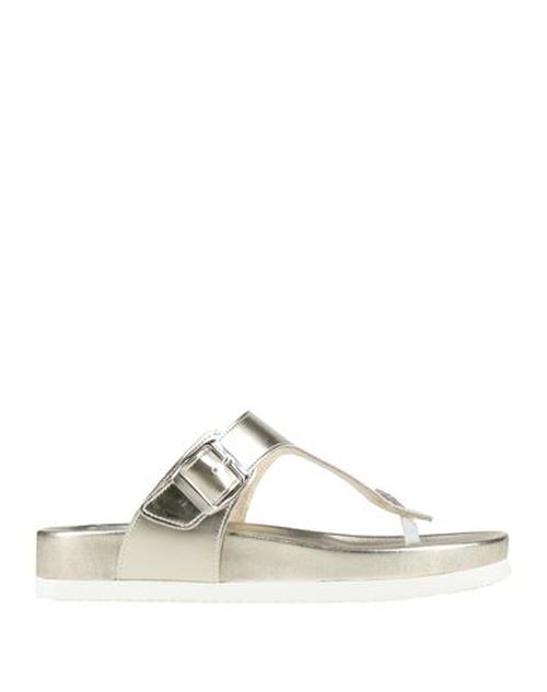 Woman Thong sandal Gold Size 6 Synthetisches Material