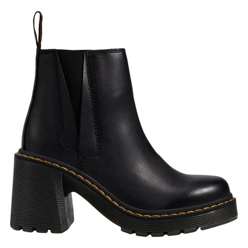 Spence Leather Flared Heel Chelsea Boots