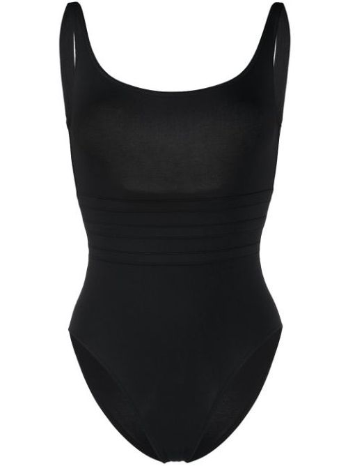 Stitched panel swimsuit