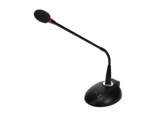 Commercial Audio Desktop Conferencing and Paging Microphone with On/Off Button (NO LOGO)