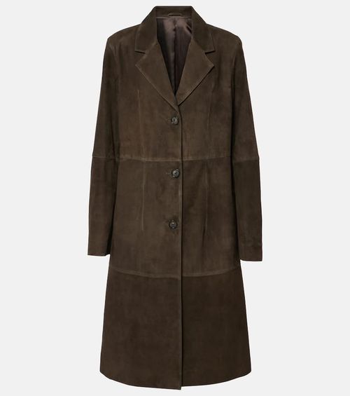 Suede coat