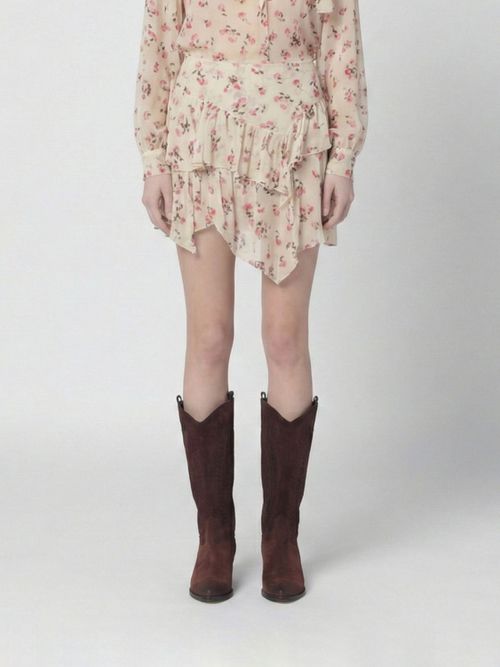 Skirt Woman color Beige