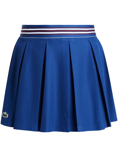 Piqué sport skirt - Blue