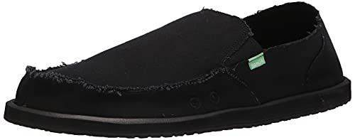 Sanuk Mens Vagabond Sidewalk Surfer | High Rebound Comfort Footbed | Slip On Shoes for Men | Men's Slip-on Loafers