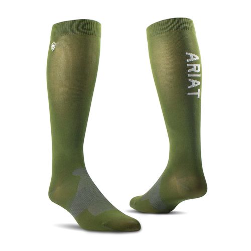 TEK Essential Performance Socks in Olive, Size OS