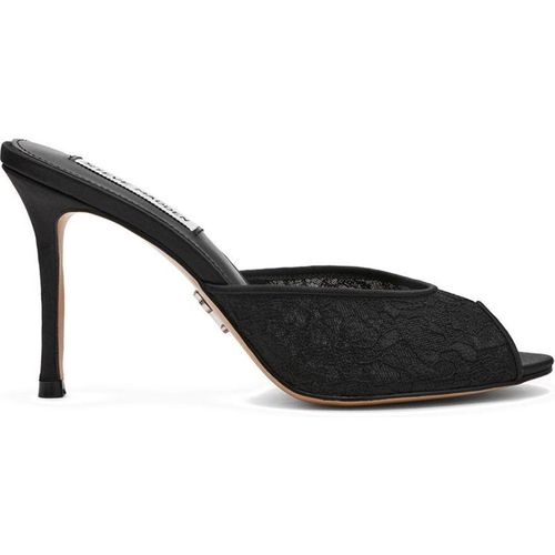 STEVE MADDEN Women's 'Rollout Black Lace' Fabric Hee