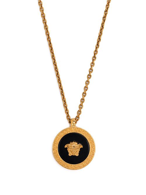 Medusa pendant necklace - Gold
