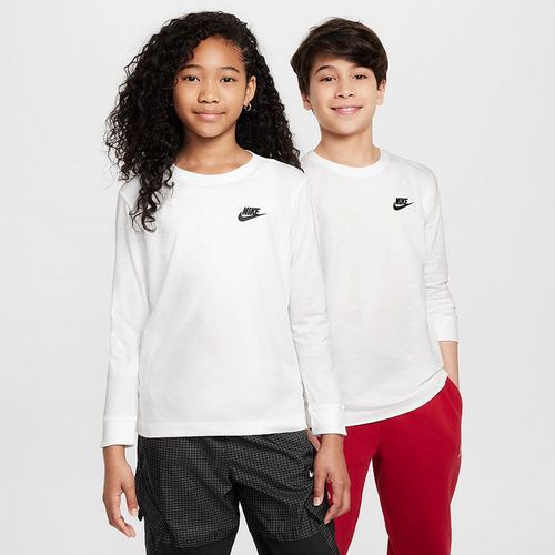 Kids Nike Long Sleeve T-Shirt, Boy's, : , White